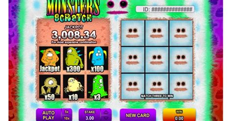 Monsters Scratch 888 Casino